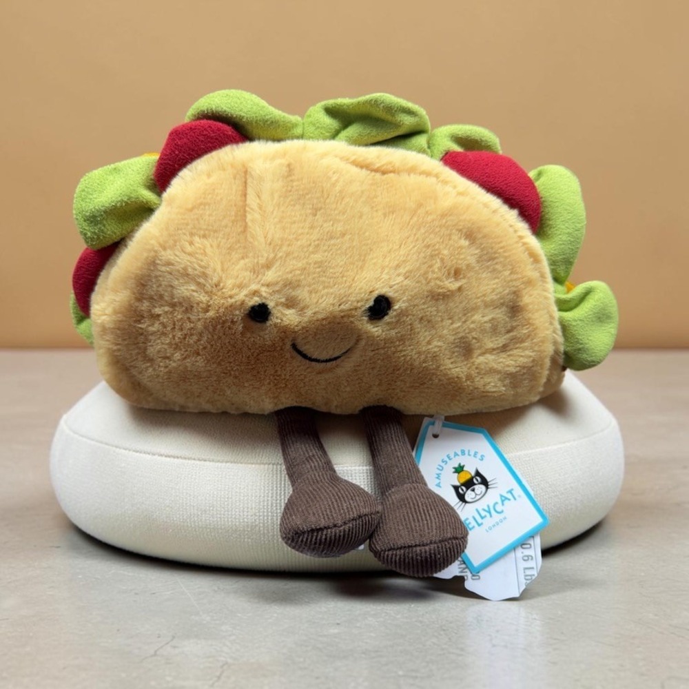 Jellycat Amuseable Taco NWT New with Tags Retired Authentic